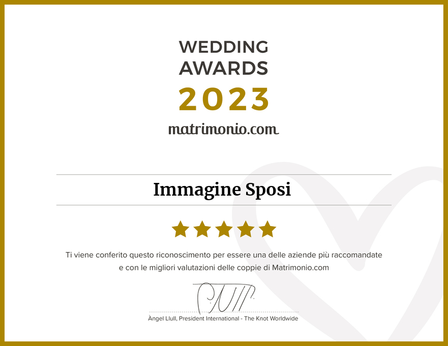 IMMAGINE SPOSI WEDDING AWARDS